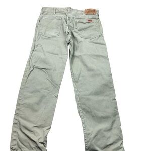 Vintage 1960s Penneys Foremost pale green lightweight jeans 29x27 USA made